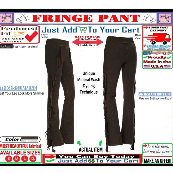 🛑 BULLY Fold Over FRINGE ➕🆒 LEGGING PANT High Waist Mineral Wash💸BUY NOW‼️🟢 - Picture 8 of 16